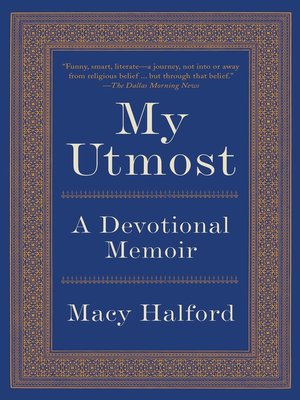 cover image of My Utmost